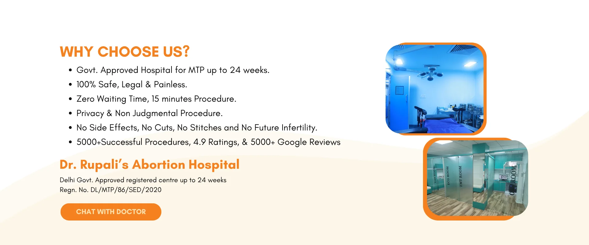 Dr Rupali's Abortion Hospital| Abortion Centre in Delhi NCR