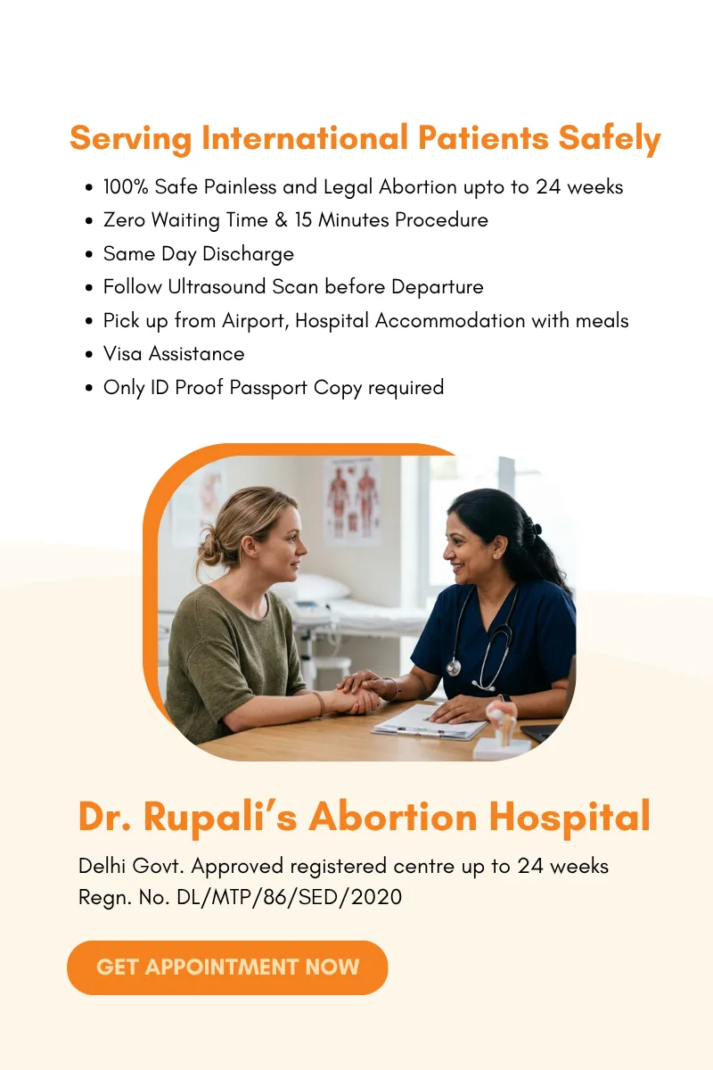 Dr Rupali's Abortion Hospital| Abortion Centre in Delhi NCR